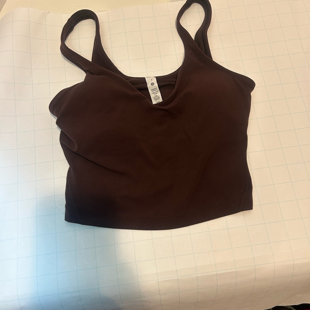 Lululemon Align top Brown